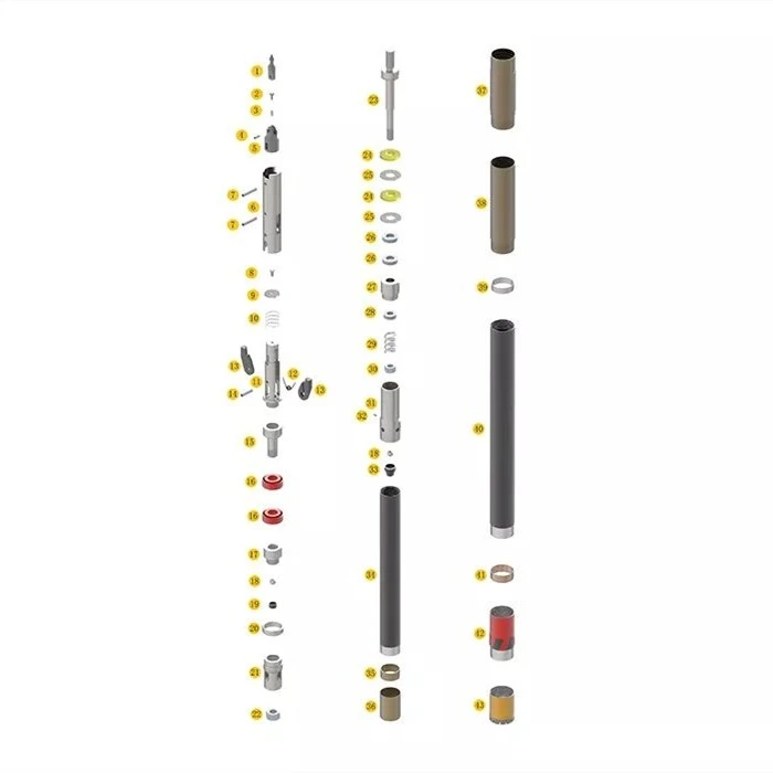 HTWU Double Tube Core Barrel Assembly